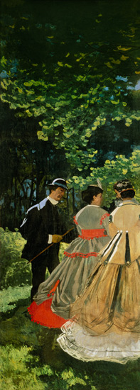 Dejeuner sur L'Herbe, Chailly a Claude Monet