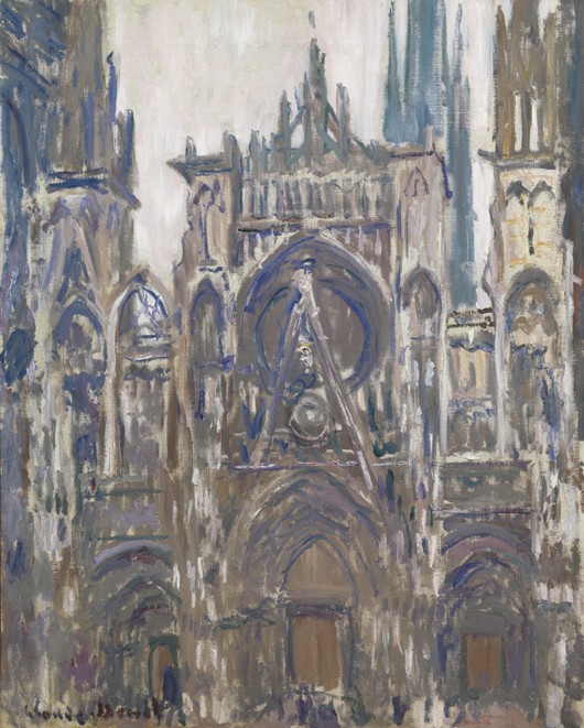 The Rouen Cathedral a Claude Monet