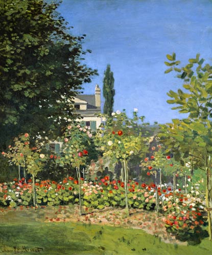 C.Monet / Garden in bloom a Claude Monet
