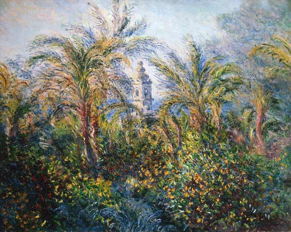 Garden in Bordighera, Impression of Morning a Claude Monet