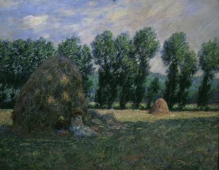 Haystacks a Claude Monet