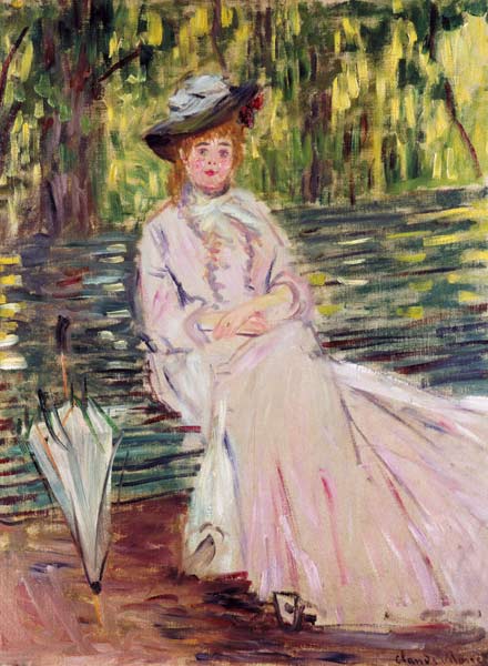 In the park. a Claude Monet