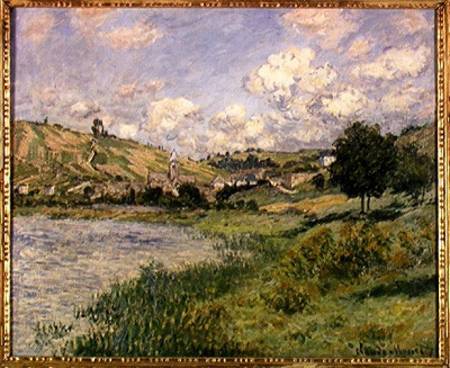 Landscape, Vetheuil a Claude Monet