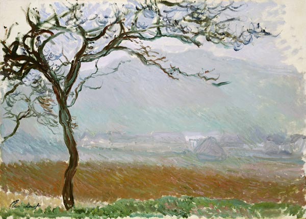 Landschaft bei Giverny a Claude Monet