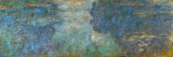 Bacino delle ninfee a Giverny a Claude Monet
