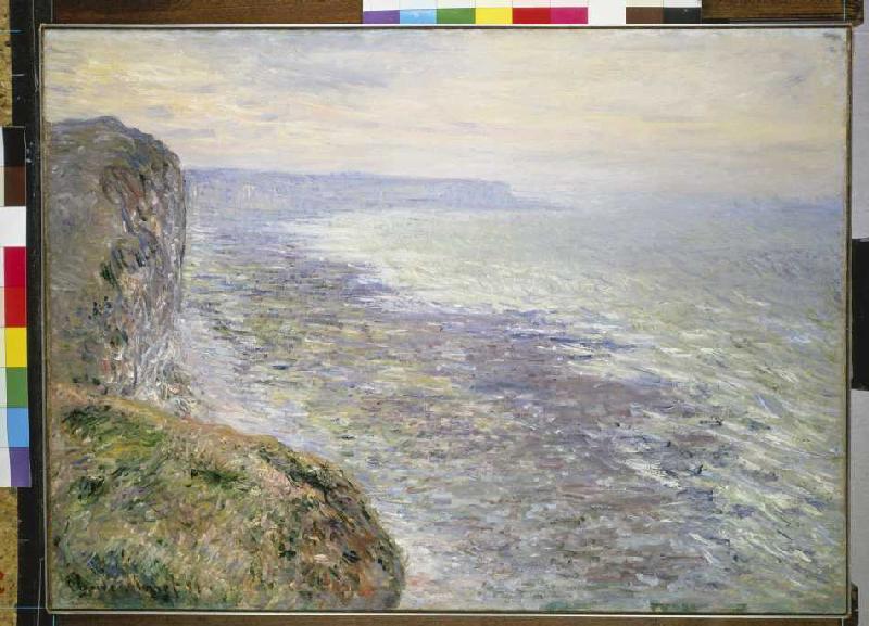 Sea countryside at Fécamp. a Claude Monet