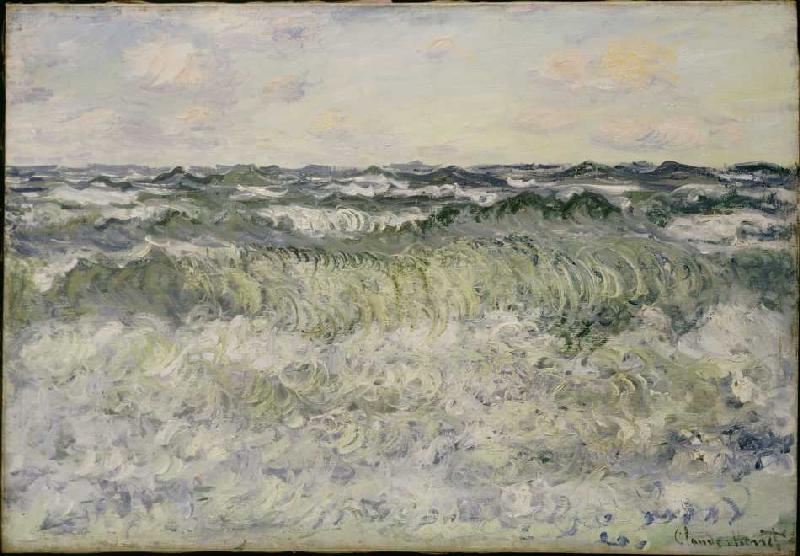 Meerstudie (Etude de mer) a Claude Monet