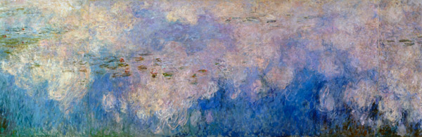 Ninfee. Panello B II a Claude Monet