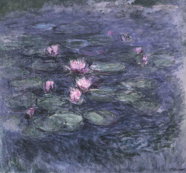 Nymphéas a Claude Monet