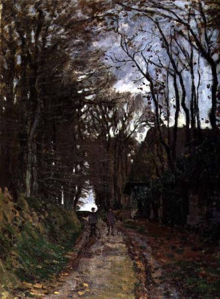 Path in Normandy a Claude Monet