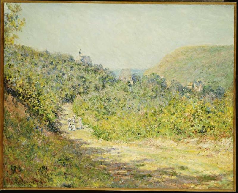 Petites Dalles. a Claude Monet
