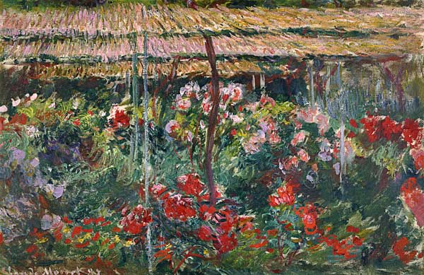 Peony Garden a Claude Monet