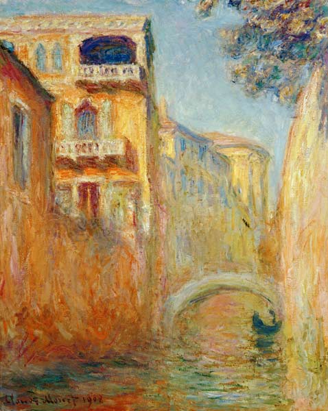 Venice - Rio de Santa Salute a Claude Monet