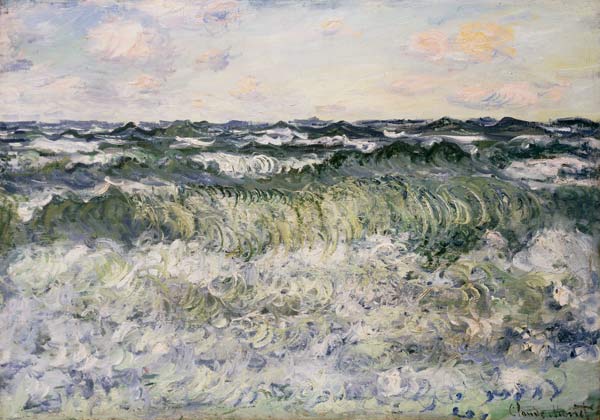 Seascape a Claude Monet