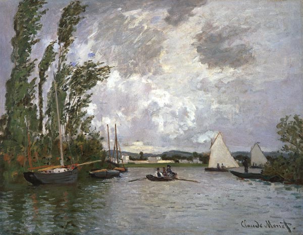 On a branch of his at Argenteuil a Claude Monet