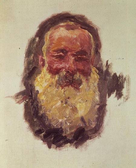 Self Portrait a Claude Monet