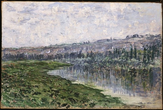 The Seine and the Hills of Chantemsle a Claude Monet