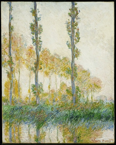 The Three Trees, Autumn a Claude Monet