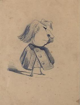 Alexandre Ursule Cellerier, called Felix, 1855-60 (pencil on paper)