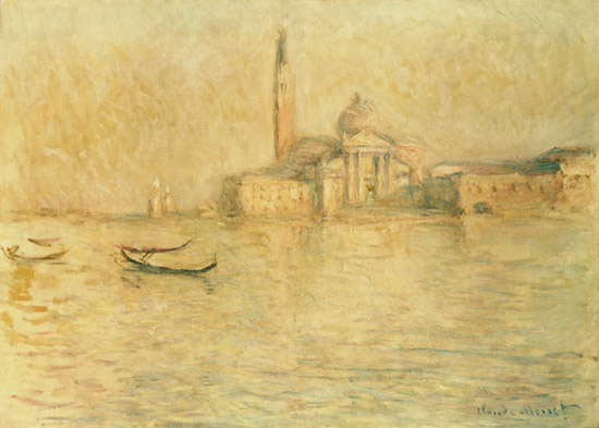 Venezia,San Giorgio Maggiore a Claude Monet