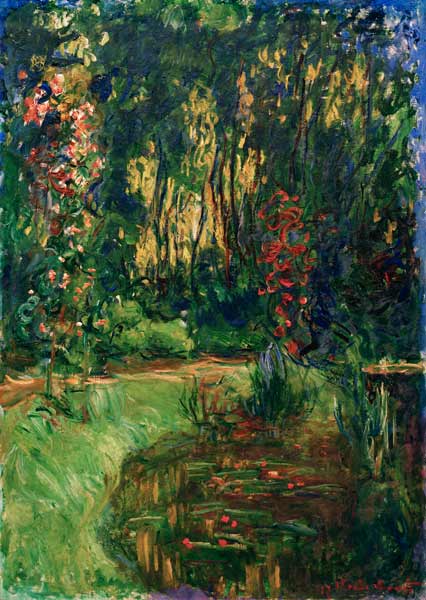 Ein Winkel im Teich von Giverny a Claude Monet