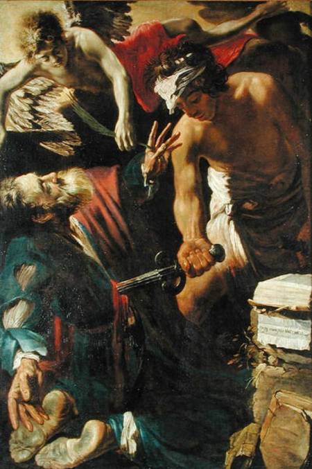 The Martyrdom of St. Matthew a Claude Vignon