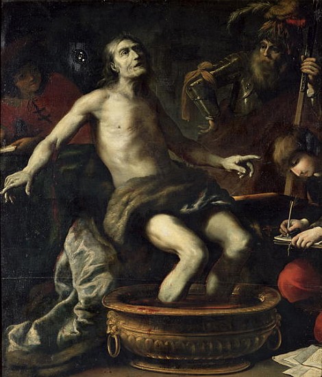 The Death of Seneca a Claude Vignon