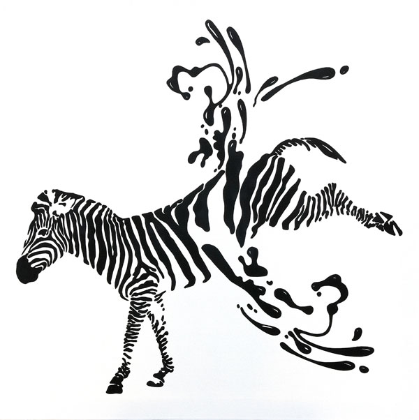 Abgestreift / Zebra a Claudia Elsner