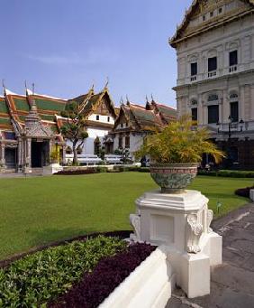 Am Königspalast in Bangkok