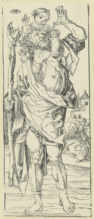 Der Heilige Christophorus a Clemens Aloys Hohwiesner