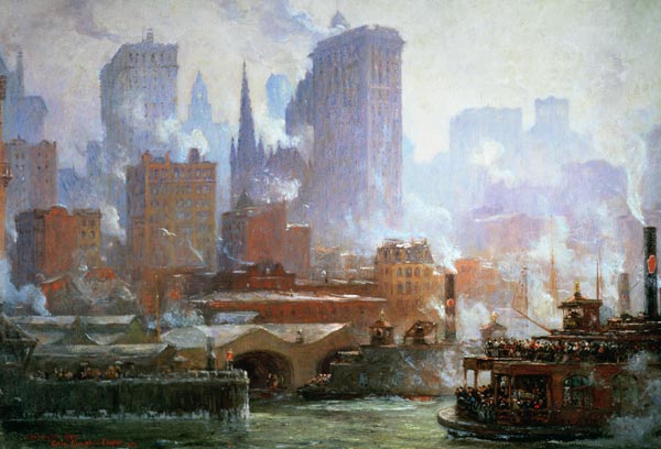 Wall Street Ferry Ship a Colin Campbell Cooper