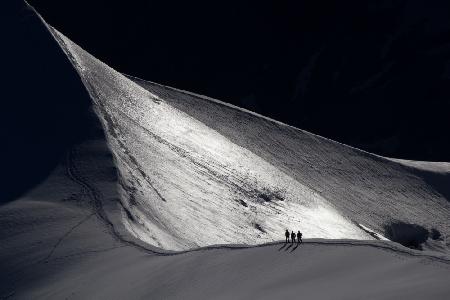 Sur la crête