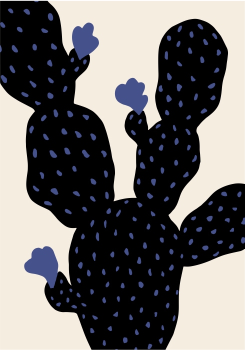 Prickle Pear Cactus a Graphic Collection