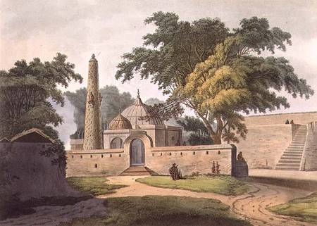 The Burial Place of a Peer Zada, Anopther, plate 6 from 'Twenty Four Views in Hindostan' a Colonel Francis Swain Ward