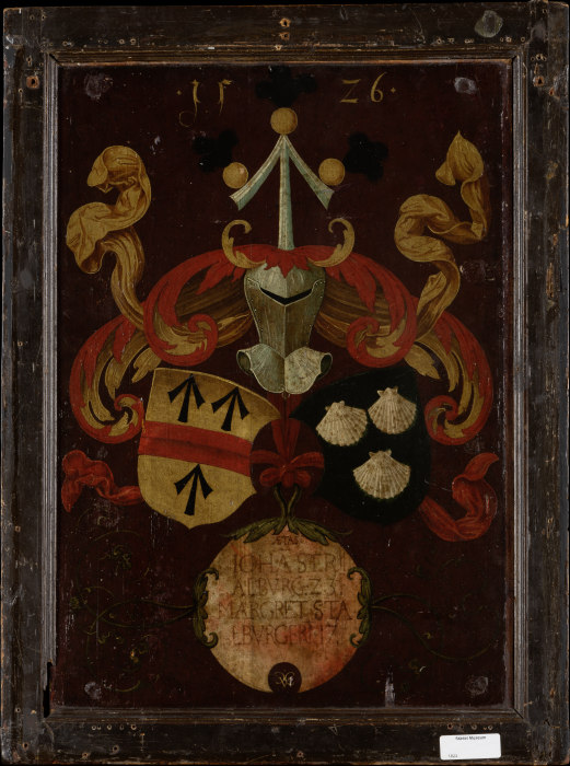 Alliance Coat of Arms Stralenberg/Stalburg a Conrad Faber von Kreuznach