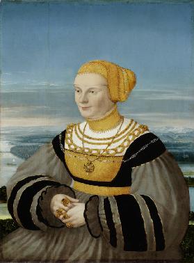 Portrait of Anna von Holzhausen, née Ratzeburg