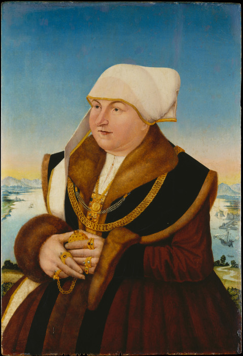 Portrait of a Lady from the Stralenberg Family (?) a Conrad Faber von Kreuznach