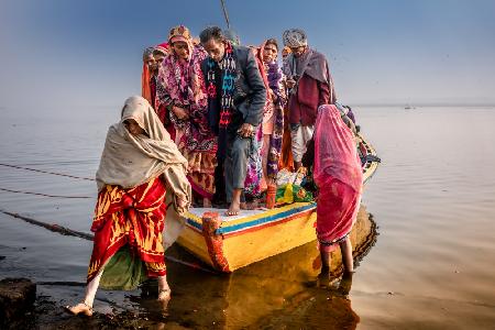 Pilgrims in India