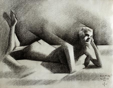 Art Deco Nude - 06-08-22