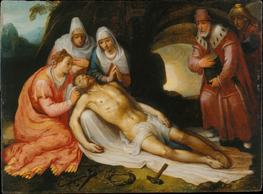 The Lamentation a Cornelis Cornelisz. van Haarlem