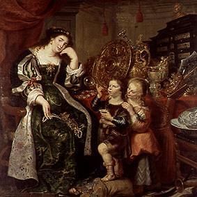 Allegory of the transitoriness. a Cornelis de Vos