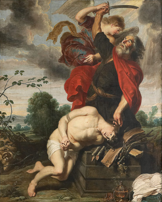 The Sacrifice of Abraham a Cornelis de Vos