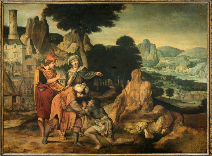 The Parable of the prodigal Son a Cornelis Massys