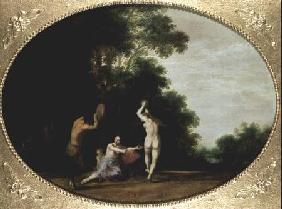 Nymphs and Satyr