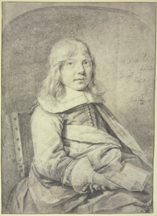 Portrait of a boy a Cornelis Visscher