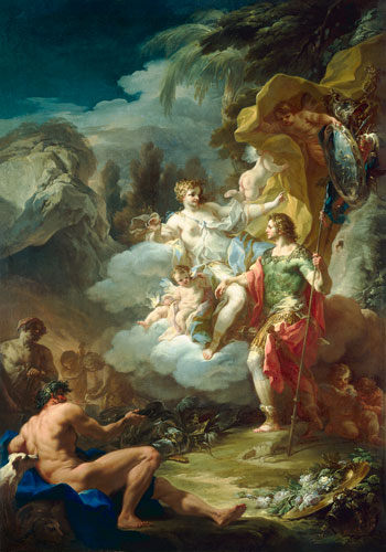 Venus and Aeneas. a Corrado Giaquinto
