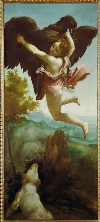 The Rape of Ganymede a Antonio Allegri (detto Correggio)