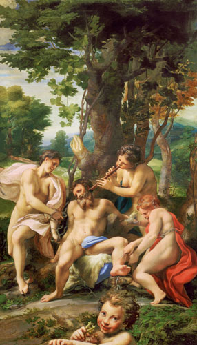 Allegory of the Vices a Antonio Allegri (detto Correggio)