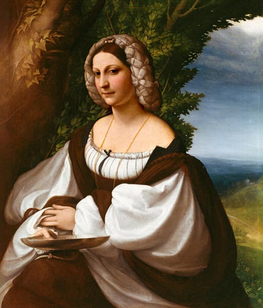 Portrait of a Lady a Antonio Allegri (detto Correggio)