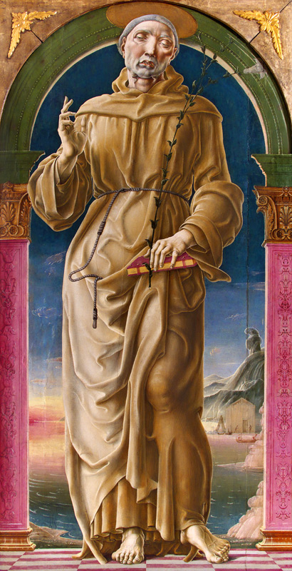 Saint Anthony of Padua a Cosimo Tura